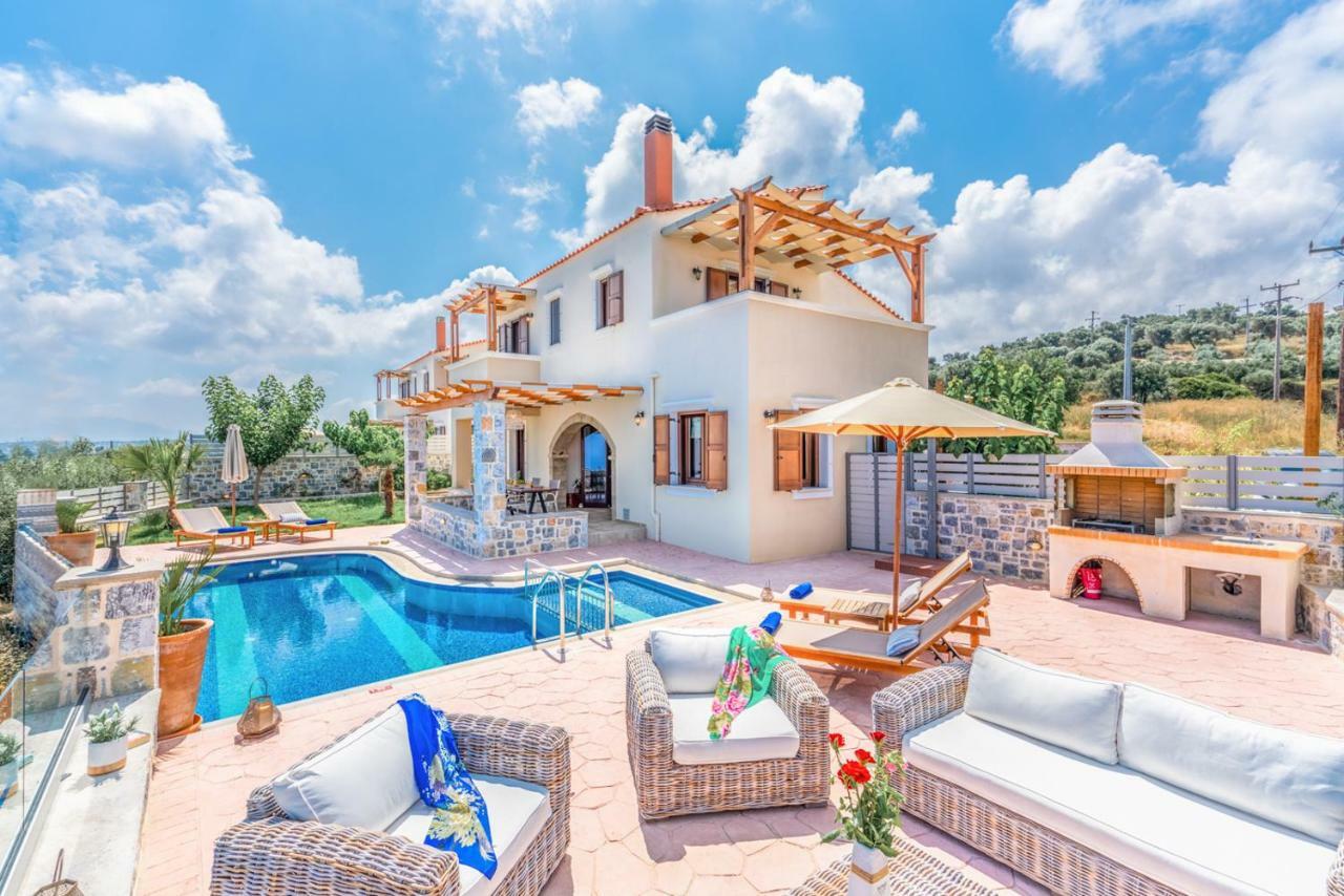 New Villa Kantifes 4 Families Or Couples With Private Pool & Bbq Kirianna Exterior photo